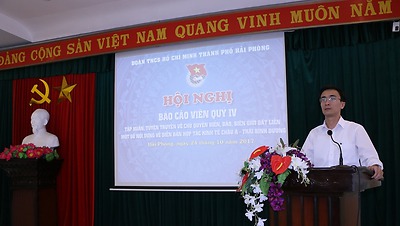 Hội nghị Báo cáo viên quý IV năm 2017