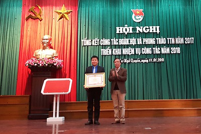 Quận đoàn Ngô Quyền tổ chức hội nghị tổng kết công tác Đoàn, Hội và phong trào thanh thiếu nhi năm 2017, triển khai nhiệm vụ công tác năm 2018