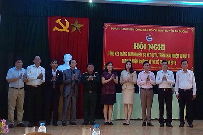 Huyện đoàn An Dương: Tổng kết Tháng Thanh niên năm 2018