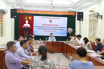 Hội nghị giao ban 6 tháng đầu năm và triển khai nhiệm vụ 6 tháng cuối năm công tác Đoàn và phong trào thanh niên khối các đơn vị sự nghiệp  trực thuộc Thành đoàn