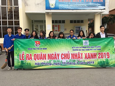 HƯỞNG ỨNG HOẠT ĐỘNG NGÀY CHỦ NHẬT XANH NĂM 2019