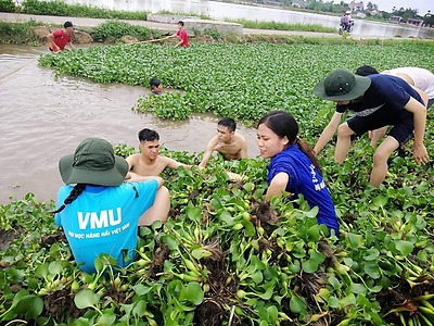 Hội Sinh viên trường Đại học Hàng hải Việt Nam tích cực triển khai chiến dịch “Mùa hè xanh 2019”