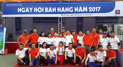 Ngày hội bán hàng năm 2017 tại Petrolimex Hải Phòng