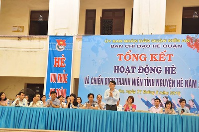 Tổng kết hoạt động hè và chiến dịch thanh niên tình nguyện hè 2018