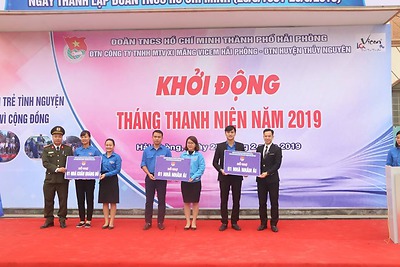 Đoàn Khối tham gia chương trình khởi động Tháng Thanh niên năm 2019