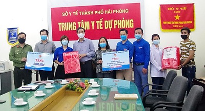 Đoàn Khối các cơ quan thành phố thăm, tặng quà các lực lượng phòng, chống dịch bệnh Covid-19 trên địa bàn thành phố