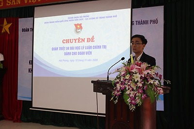 TRIỂN KHAI HỌC TẬP 4 BÀI HỌC LÝ LUẬN CHÍNH TRỊ  CHO ĐOÀN VIÊN THANH NIÊN