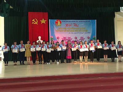 Hội thi Giáo viên làm TPT Đội TNTP Hồ Chí Minh giỏi năm học 2017 - 2018