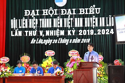 Đại hội đại biểu Hội LHTN Việt Nam huyện An Lão lần thứ V nhiệm kỳ 2019 - 2024
