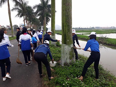 Triển khai Ngày Chủ nhật xanh 31.10 chào mừng kỷ niệm ngày truyền thống Hội LHTN Việt Nam