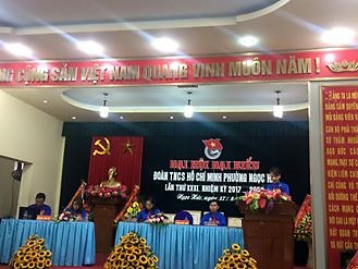 Đại hội đại biểu Đoàn TNCS Hồ Chí Minh phường Ngọc Hải lần thứ XXXI, nhiệm kỳ 2017-2022