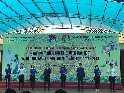 Chương trình khởi động Tháng Thanh niên năm 2018.