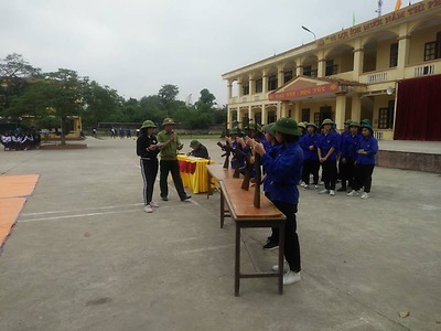 Chuyên đề điểm cấp huyện “Hội thao mùa xuân” năm học 2018 - 2019 của trường THPT Cát Hải