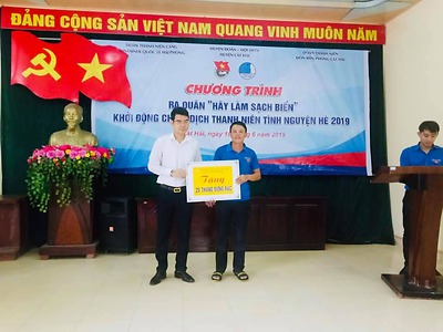 Chương trình Ra quân “Hãy làm sạch biển” - Khởi động chiến dịch TNTN hè năm 2019