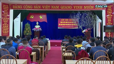 Bồi dưỡng nhận thức chính trị cho thanh niên sẵn sàng nhập ngũ năm 2020.