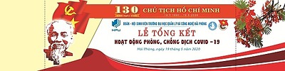 Màu áo xanh sinh viên HPU chiến thắng đại dịch Covid-19