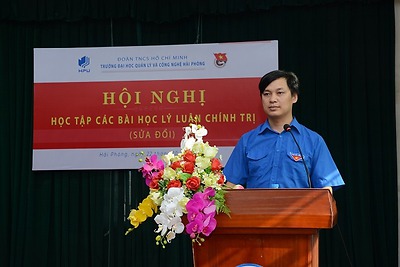  “Hội nghị học tập các bài học lý luận chính trị” tại HPU