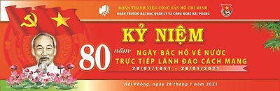 HPU kỷ niệm 80 năm ngày Bác Hồ về nước lãnh đạo Cách mạng Việt Nam (28/1/1941-28/1/2021)