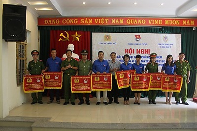 Hội nghị Tổng kết các hoạt động phối hợp kỷ niệm 70 năm Ngày truyền thống Công an nhân dân Việt Nam và 10 năm Ngày hội Toàn dân bảo vệ an ninh Tổ quốc.