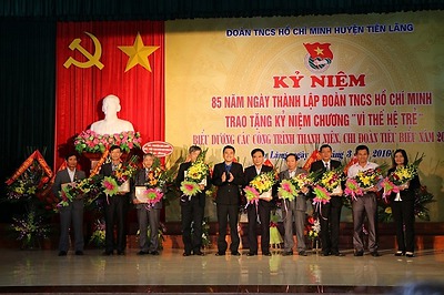 Huyện đoàn Tiên Lãng: Kỷ niệm 85 năm Ngày thành lập Đoàn TNCS Hồ Chí Minh (26/3/1931- 26/3/2016)