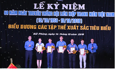 Lễ kỷ niệm 60 năm Ngày truyền thống Hội LHTN Việt Nam (15/10/1956 - 15/10/2016)