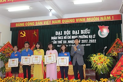 Đại hội đại biểu Đoàn TNCS Hồ Chí Minh phường Hạ Lý (quận Hồng Bàng) lần thứ XII, nhiệm kỳ 2017- 2022