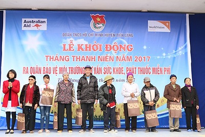 Tiên Lãng: Lễ khởi động Tháng Thanh niên năm 2017