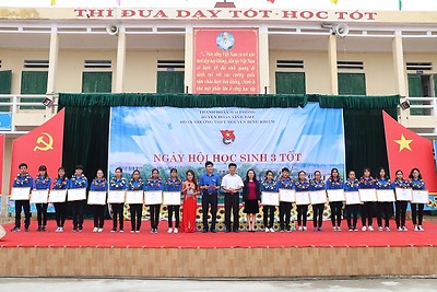 Chuyên đề “Ngày hội học sinh 3 tốt” 