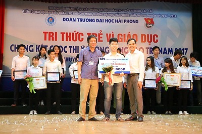 Đại học Hải Phòng:  Chương trình Tri thức trẻ Vì giáo dục - Chung kết cuộc thi “Ý tưởng sáng tạo trẻ” 2017