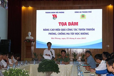 Tọa đàm “Nâng cao hiệu quả công tác tuyên truyền phòng, chống ma túy học đường”