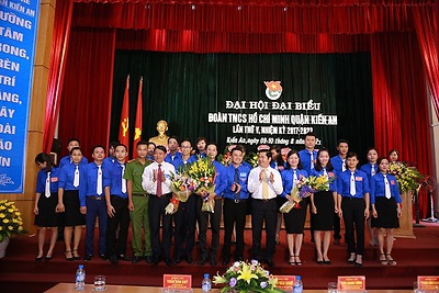 Đại hội đại biểu Đoàn TNCS Hồ Chí Minh quận Kiến An lần thứ V, nhiệm kỳ 2017 - 2022