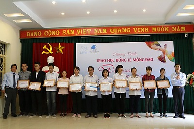 Chương trình trao học bổng Lê Mộng Đào