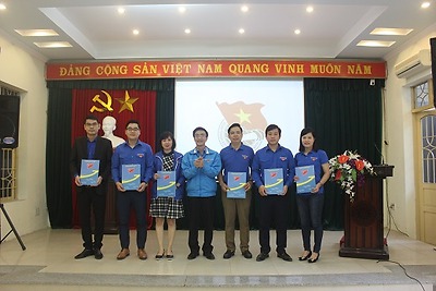 Ban Thường vụ Thành đoàn công bố quyết định bổ nhiệm cán bộ