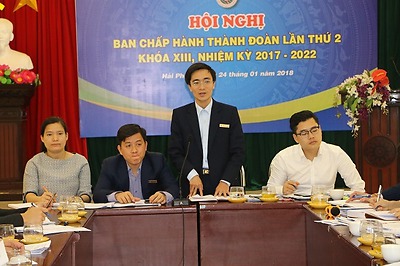 Hội nghị Ban chấp hành Thành đoàn lần thứ 2, khóa XIII, nhiệm kỳ 2017 - 2022