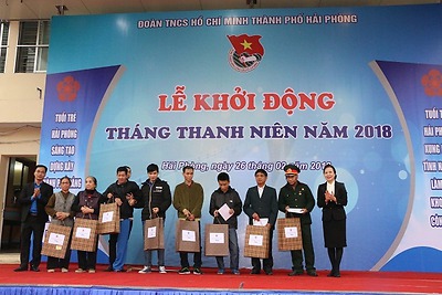 Thành đoàn Hải Phòng: Lễ khởi động Tháng Thanh niên năm 2018 