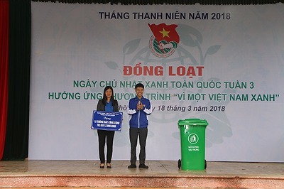 Chương trình phát động Ngày Chủ Nhật xanh toàn quốc tuần 3, hưởng ứng chương trình “Vì một Việt Nam xanh”