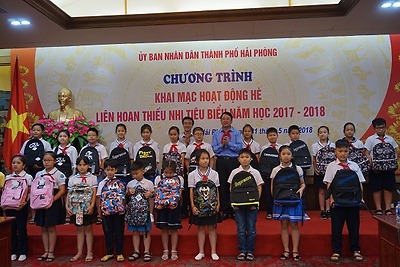 Hải Phòng: Khai mạc Hoạt động Hè năm 2018; Liên hoan thiếu nhi tiêu biểu năm học 2017 - 2018