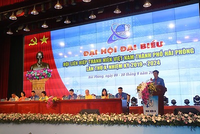 Khai mạc Đại hội Hội LHTN Việt Nam thành phố Hải Phòng