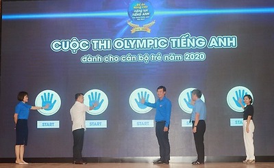 Khai mạc cuộc thi “Olympic Tiếng Anh dành cho cán bộ trẻ lần II năm 2020”