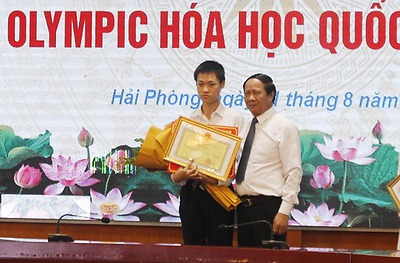 Hải Phòng thưởng 500 triệu cho học sinh giành huy chương vàng Olympic