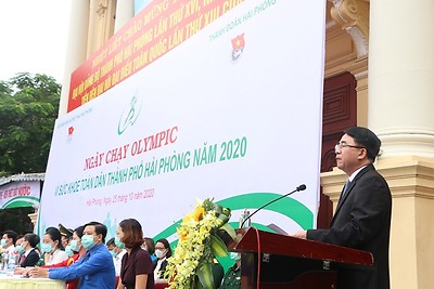 HƠN 2.000 ĐOÀN VIÊN, THANH NIÊN HẢI PHÒNG THAM GIA NGÀY CHẠY OLYMPIC VÌ SỨC KHỎE TOÀN DÂN NĂM 2020