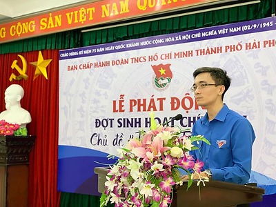 Chào mừng Kỷ niệm 75 năm ngày Quốc khánh nước Cộng hòa Xã hội Chủ nghĩa Việt Nam - phát động đợt sinh hoạt chính trị 