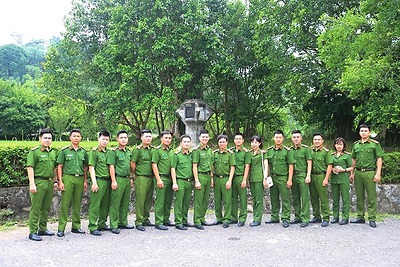 Đoàn Thanh niên Phòng Cảnh sát Hình sự-CATP tổ chức hành trình về nguồn tại tỉnh Tuyên Quang