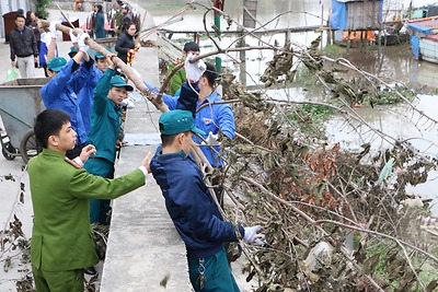 Công trình thanh niên “20 tuyến đường, ngõ sạch – đẹp – văn minh – an toàn”