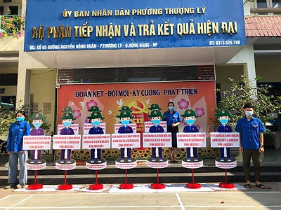 Đoàn Thanh niên phường Thượng Lý triển khai mô hình 