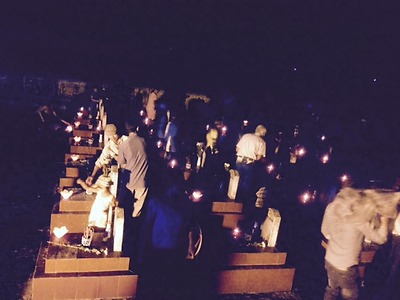 Huyện Kiến Thụy tổ chức Lễ thắp nến tri ân năm 2015