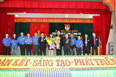 Đại hội điểm Đoàn TNCS Hồ Chí Minh xã Minh Tân (huyện Kiến Thụy) lần thứ XXIII, nhiệm kỳ 2017- 2022