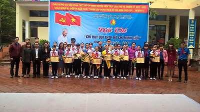 Huyện đoàn Kiến Thụy tổ chức Hội thi chỉ huy Đội giỏi  năm học 2016 - 2017 