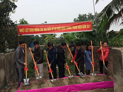 Xây dựng Nhà Khăn quàng đỏ - mô hình dân vận khéo của huyện Đoàn Kiến Thụy