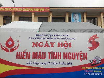 Hiến máu nhân đạo 2018